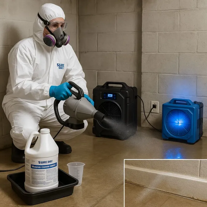 Sanitization and Odor Removal process in Miami Gardens, FL